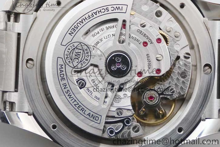 MIROTIME 1223 FastDry Portugieser Chronograph IW371615 ZF Best Edition Green Dial on SS Bracelet A7750 (Slim Movement) 7038